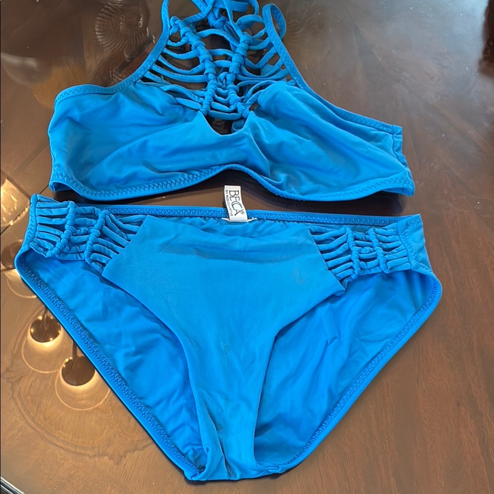 BECCA Vibrant Blue Swimwear